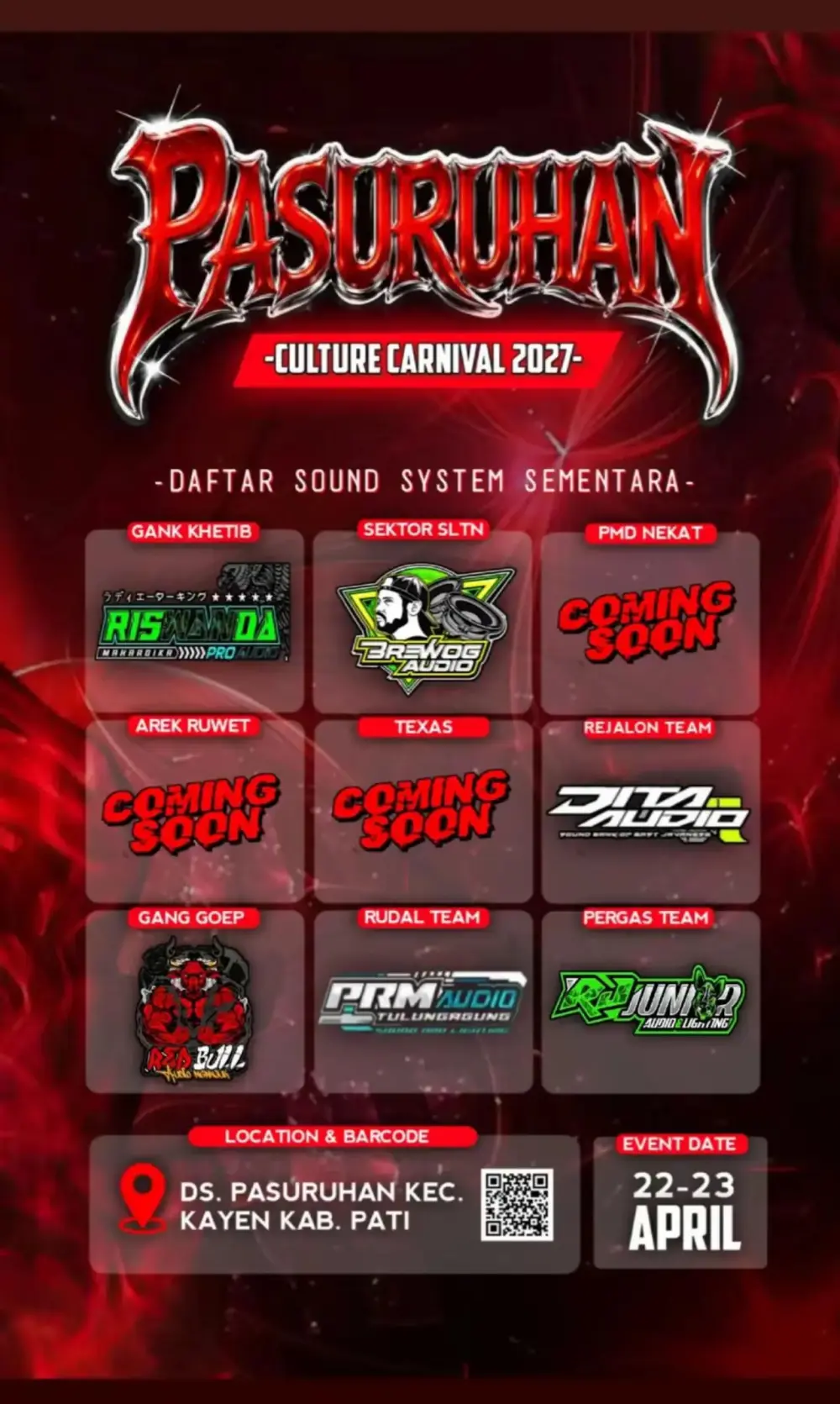 Pasuruhan Carnival 2027