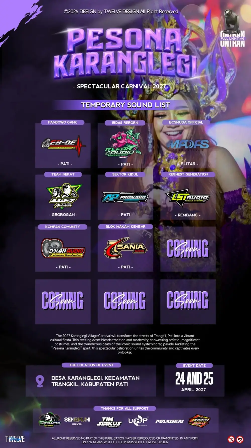 Karanglegi Carnival 2027