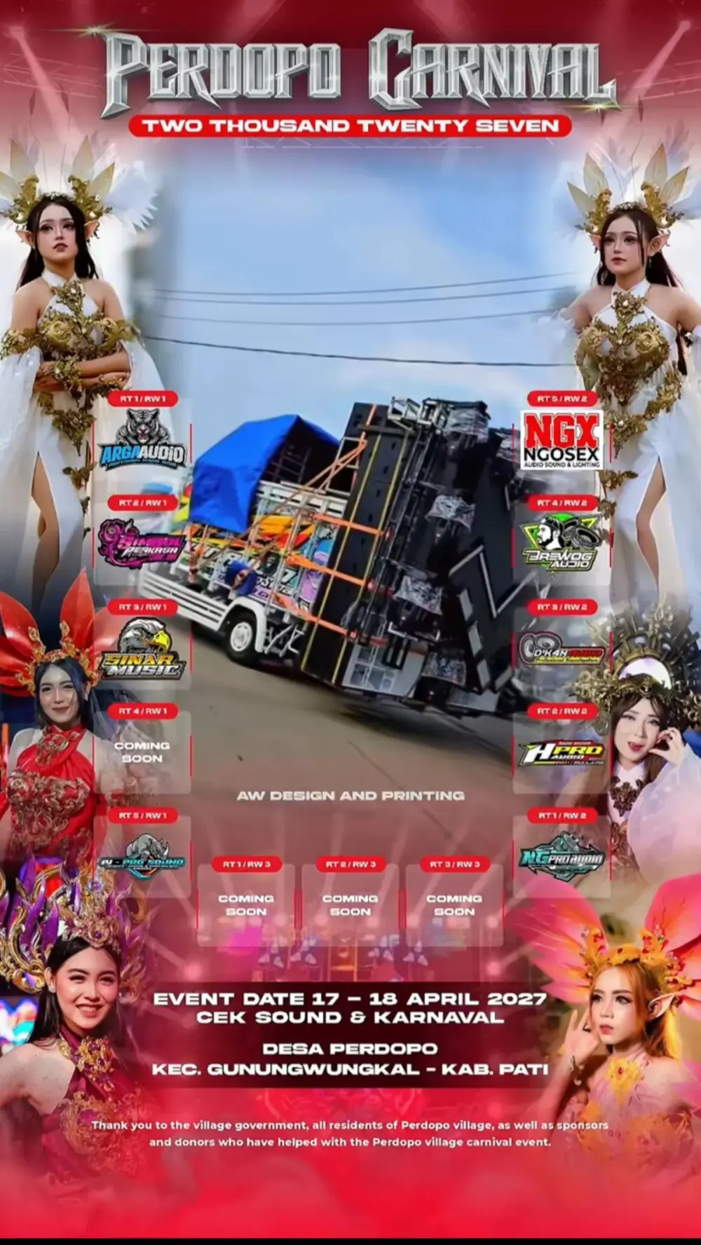 Perdopo Carnival 2027